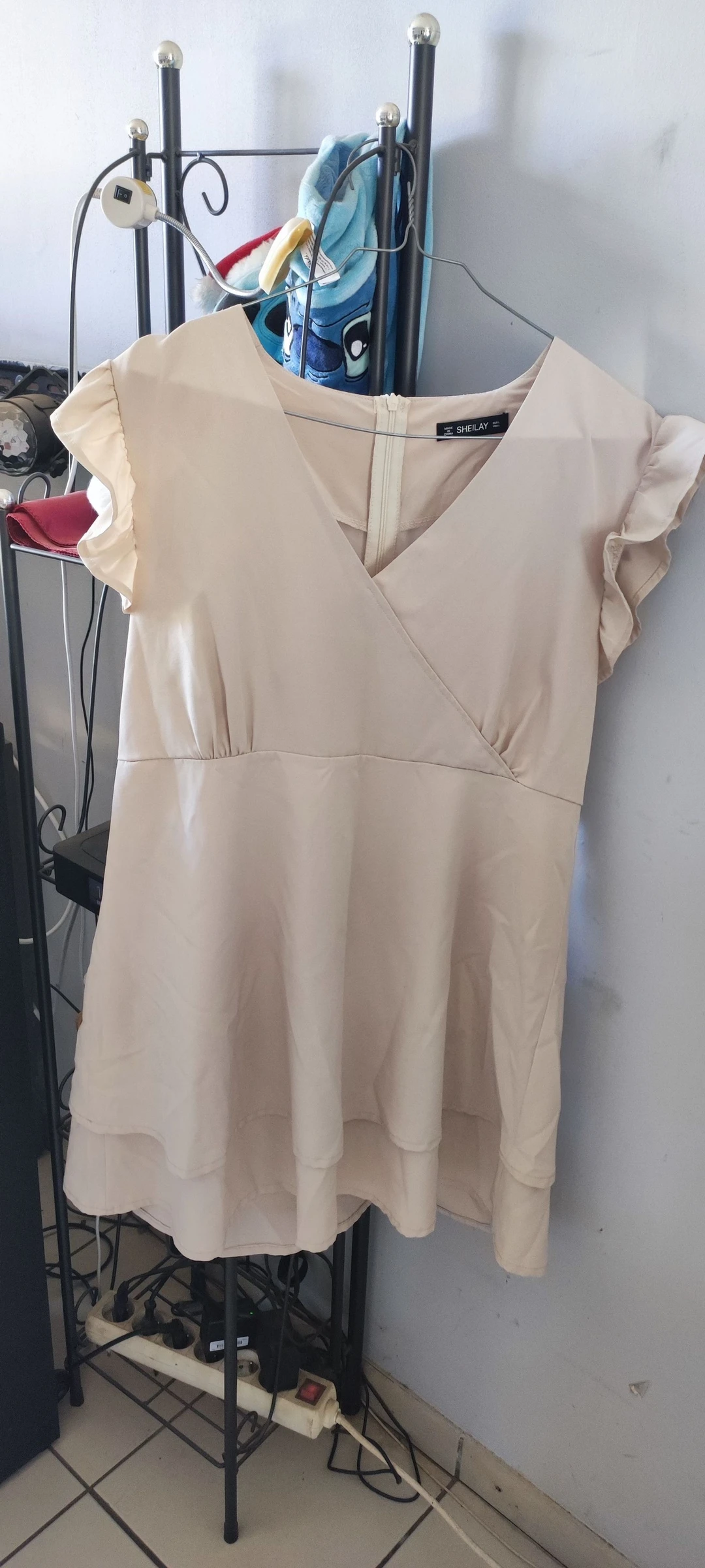 Robe beige 